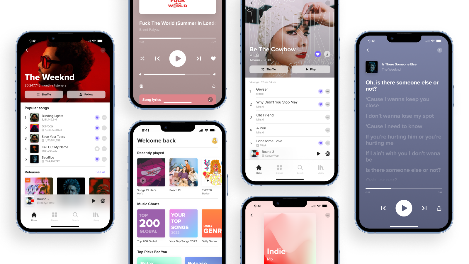 Music Mobile Application